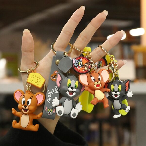 Tom and Jerry Keychain