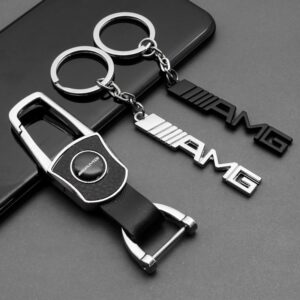 Mercedes Benz Metal Keychain