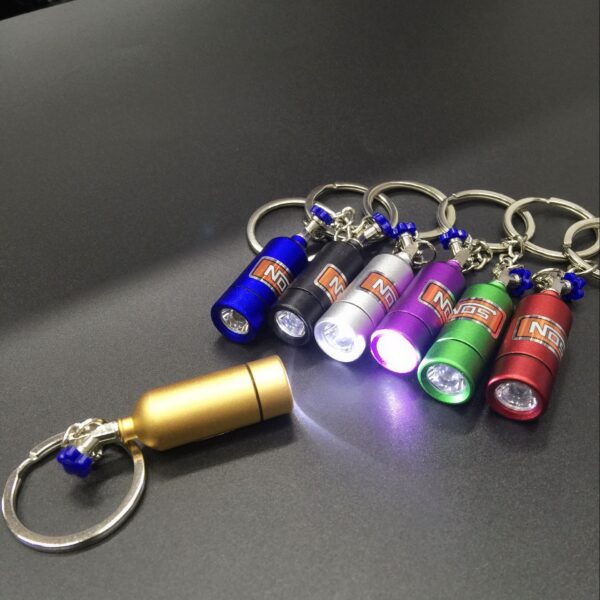 LED Nitro Bottle Keyholder